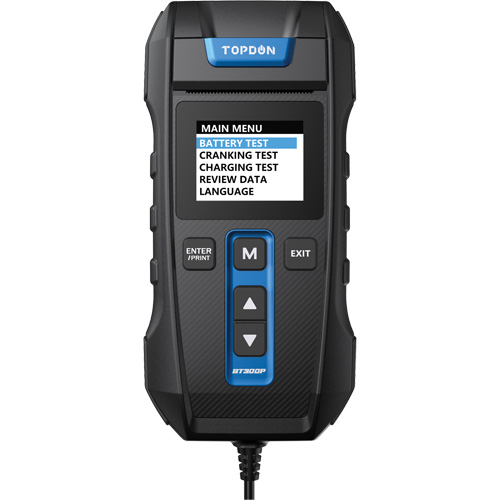 BT300P Battery, Charging & Cranking System Tester with Printer OSI Industrial Sales