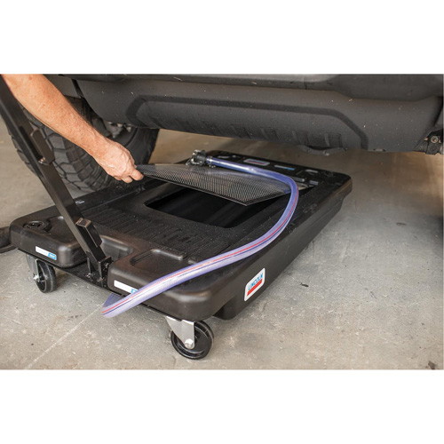 Low Profile Polypropylene Portable Oil Drain OSI Industrial Sales