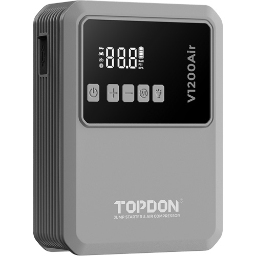 V1200Air 2-en-1: d&eacute;marreur de secours de 1200 A de pointe et gonfleur de pneus OSI Industrial Sales