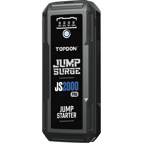 D&eacute;marreur de secours, banque d'alimentation et lampe de poche JumpSurge2000Pro &agrave; 2500 A de pointe OSI Industrial Sales