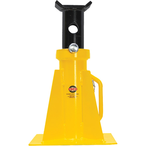 Pin Style Jack Stand, Locking Pin, 25 tons Capacity, 15-3/4" - 26-3/4" H OSI Industrial Sales