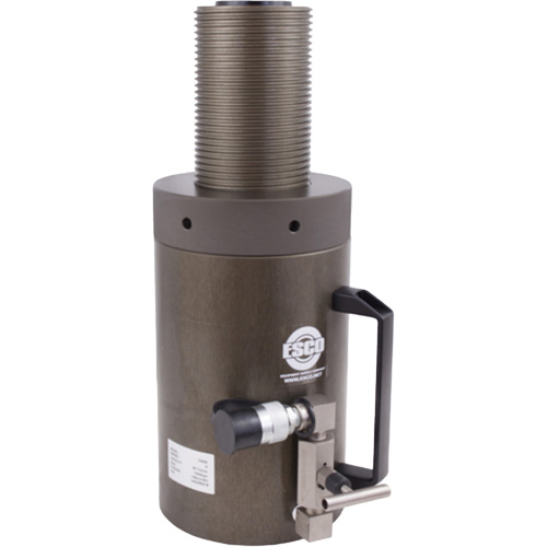 Safety Jack, Locking Collar, 100 tons Capacity, 13-37/100" - 19-3/5" H OSI Industrial Sales