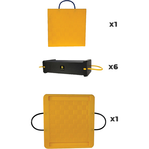8-Piece CribLok Composite Cribbing System Kit OSI Industrial Sales