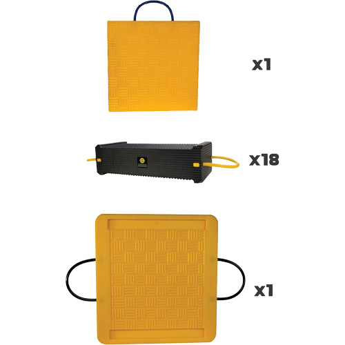 20-Piece CribLok Composite Cribbing System Kit OSI Industrial Sales