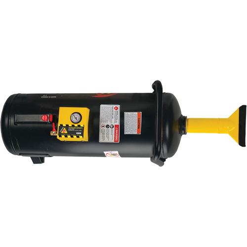 Ensemble de mise en place de talon haute pression de 9 gallons Hurricane "CAT-9", Aluminium OSI Industrial Sales