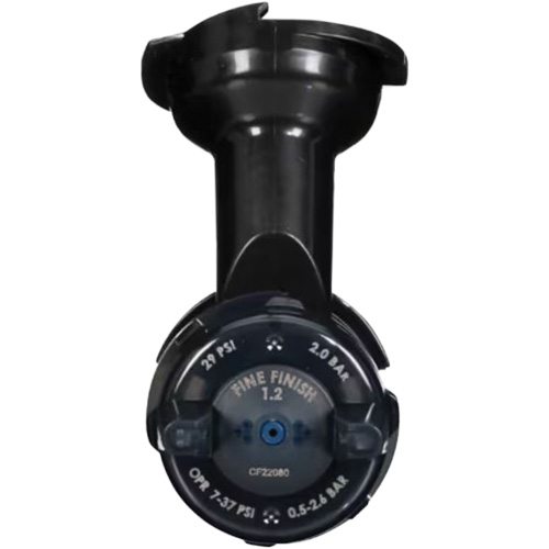 Performance Gravity Fine Finish Atomizing Head - Blue OSI Industrial Sales