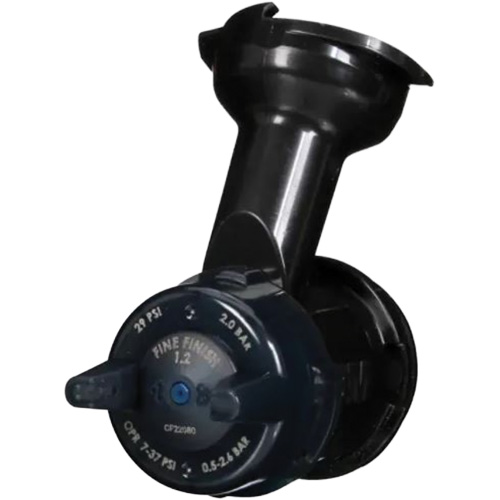 Performance Gravity Fine Finish Atomizing Head - Blue OSI Industrial Sales