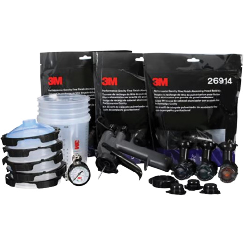 Performance Fine Finish Spray Gun System with PPS Cups, 13 CFM, 29 PSI OSI Industrial Sales