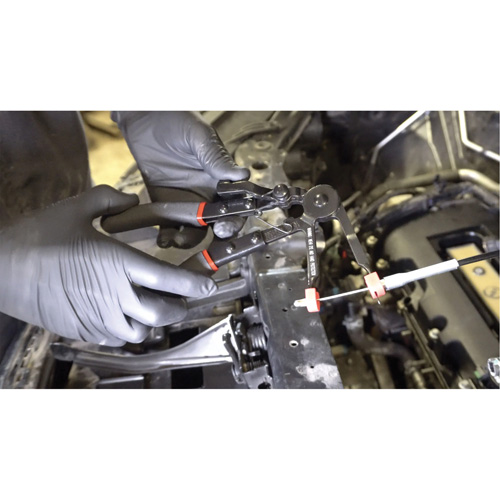 Pince pour raccords &agrave; bouton avec c&acirc;ble de 23 po OSI Industrial Sales