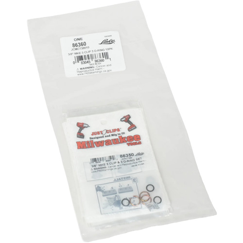Jeu de clips et joints toriques de 3/8 po pour Milwaukee - en vrac OSI Industrial Sales
