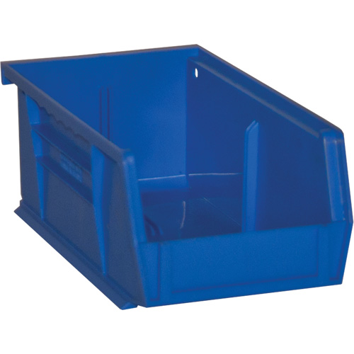 Hook-On Bins, 4" W x 3" H x 7" D, Blue, 10 lbs. Capacity OSI Industrial Sales