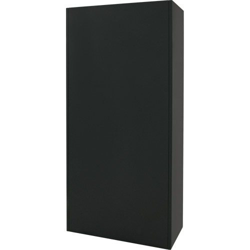 Armoire de rangement Hi-Boy, Acier, 4 Tablettes, 72" h x 36" la x 18" P, Noir OSI Industrial Sales