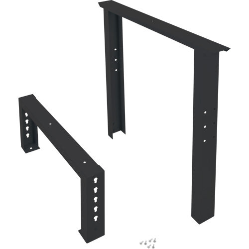 Pattes d'&eacute;tabli pour service industriel, Acier, 30" p x 34" h, Simple OSI Industrial Sales