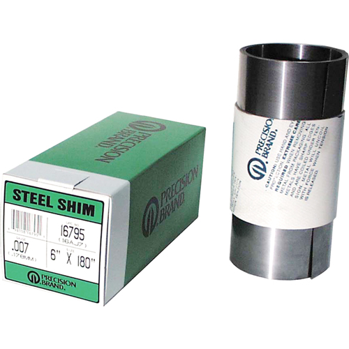 Shim Stock Rolls & Sheets, 0.001" Thickness, Steel OSI Industrial Sales