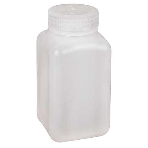 Bouteilles peu encombrantes &agrave; prise facile, Carr&eacute;e, 16 oz, Plastique OSI Industrial Sales