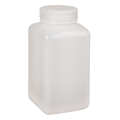 Bouteilles peu encombrantes &agrave; prise facile, Carr&eacute;e, 32 oz, Plastique OSI Industrial Sales
