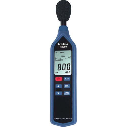 Sound Level Meter with ISO Certificate, 30 - 90 dB/50 - 110 dB/70 - 130 dB Measuring Range OSI Industrial Sales