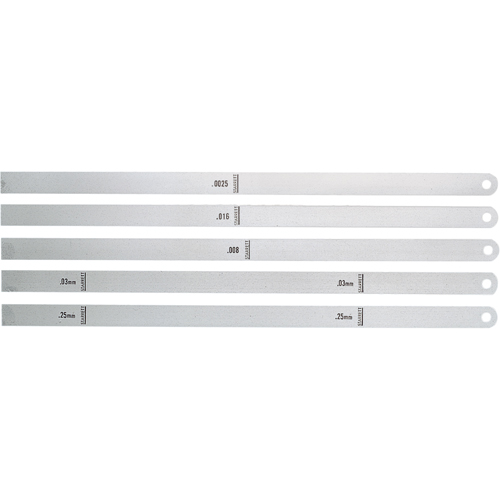 Thickness Gauges or "Feeler" Stock OSI Industrial Sales