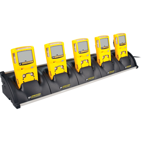 D&eacute;tecteurs multi-gaz GasAlertMicroClip XT BW - Chargeur &agrave; cinq espaces OSI Industrial Sales