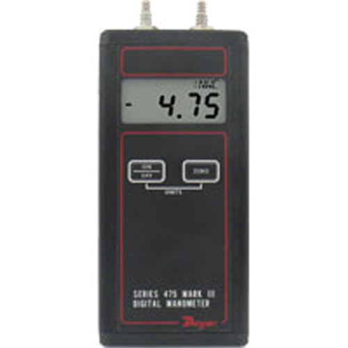 Manometer, Digital, 0 - 19.99 in. w.c/0 - 4.97 kPa OSI Industrial Sales