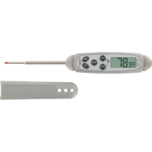 Thermom&egrave;tre &agrave; tige &agrave; l'&eacute;preuve de l'eau, Contact, Num&eacute;rique, -40,0-450,0°F (-40,0-230,0°C) OSI Industrial Sales