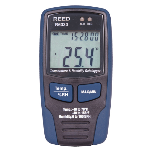 Temp/RH Data Loggers, 40°C to 70°C (-40°F to 158°F) OSI Industrial Sales