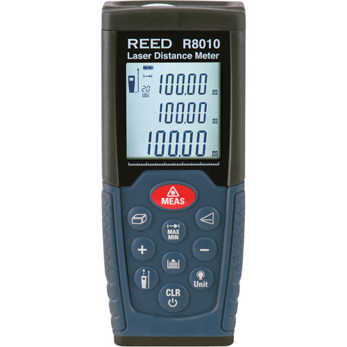 Laser Distance Meters, 0.17' - 328' (0.05 m - 100 m) Range OSI Industrial Sales