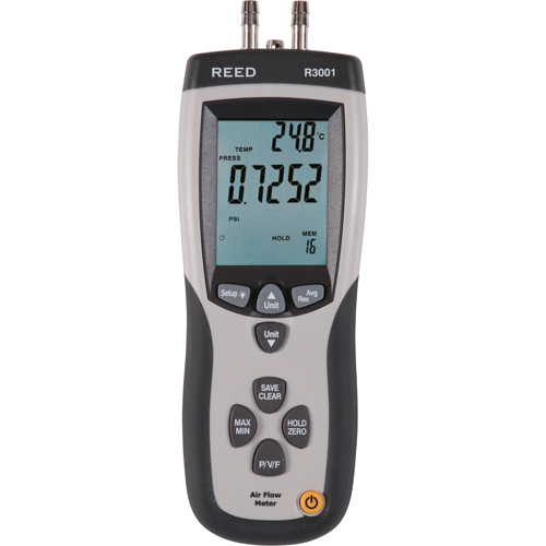 Micromanometer with ISO Certificate, Digital, 0 - 0.752 PSI OSI Industrial Sales