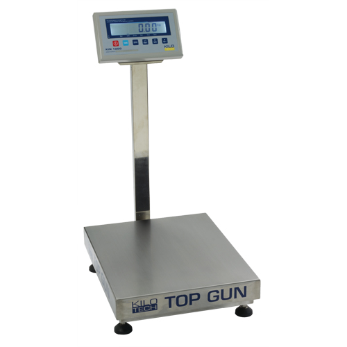 Balances &agrave; plateau &eacute;lectroniques Top Gun, 18" lo x 12" la, Capacit&eacute; de 300 lb OSI Industrial Sales