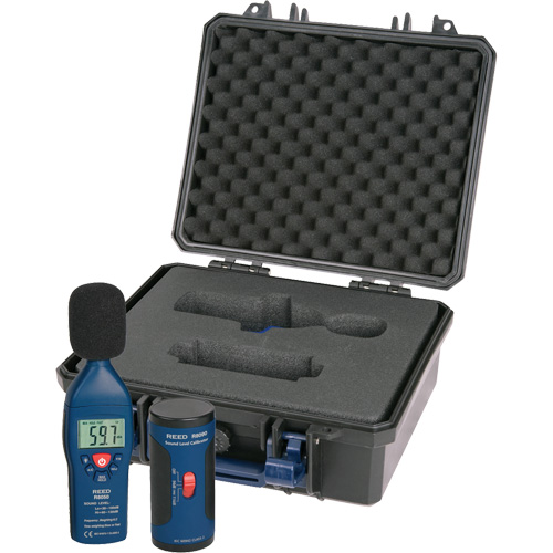 Sound Level Meter and Calibrator Kit, 30 - 130 dB Measuring Range OSI Industrial Sales
