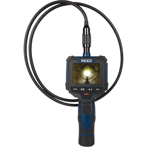 Recordable Borescope Inspection Camera, 2.5" Display, 640 x 480 pixels, 8 mm (0.31") Camera Head OSI Industrial Sales