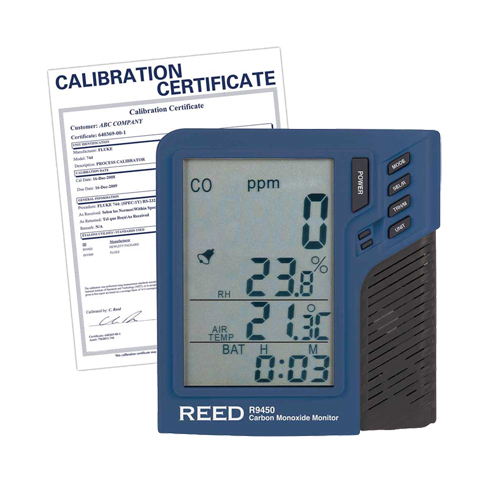 Carbon Monoxide Monitor with Temperature & Humidity (includes ISO Certificate) OSI Industrial Sales