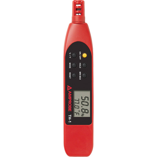 TH-1 Relative Humidity & Temperature Probe Meter, 4% - 95% RH, -4°- 122° F ( -20° - 50° C ) OSI Industrial Sales