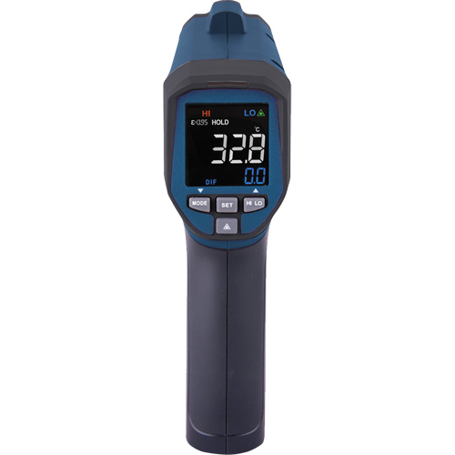 Professional Infrared Thermometer, -26 - 1472° F ( -32 - 800° C ), 30:1, Adjustable Emmissivity OSI Industrial Sales