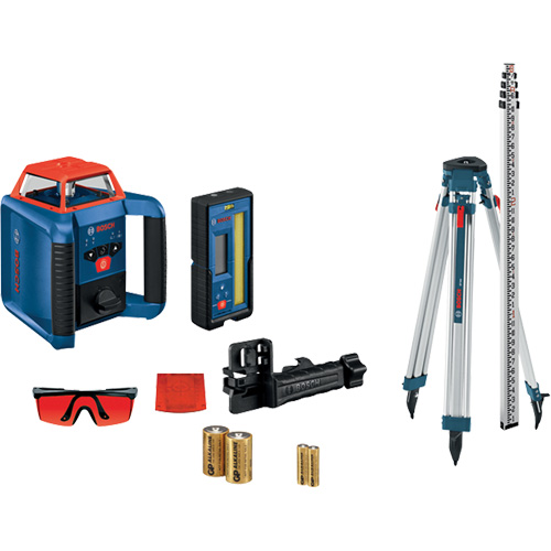 Revolve2000 Self-Leveling Horizontal Rotary Laser Kit, 2000' (609.6 m), 670 Nm OSI Industrial Sales