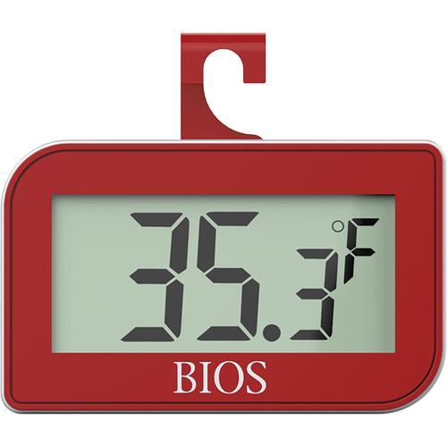 Fridge/Freezer Thermometer, Non-Contact, Digital, -4-122°F (-20-50°C) OSI Industrial Sales