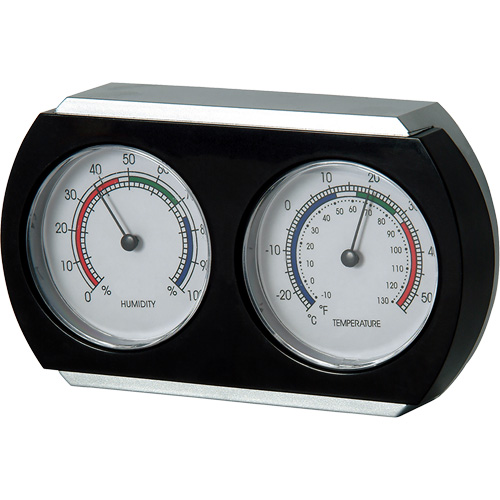 Thermom&egrave;tre-hygrom&egrave;tre d'int&eacute;rieur, 10°- 130° F ( -25° - 55° C ) OSI Industrial Sales