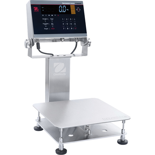 Balance d&eacute;tabli lavable 6000 Defender, Capacit&eacute; de 25 lb, 11-4/5" lo x 11-4/5" la OSI Industrial Sales
