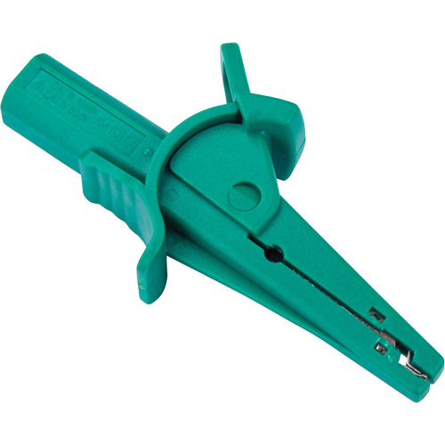 Pince crocodile verte pour le v&eacute;rificateur disolement haute tension R5002 OSI Industrial Sales