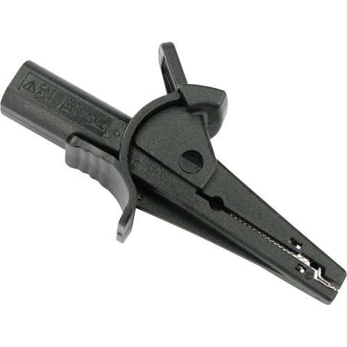 Pince crocodile noire pour le v&eacute;rificateur disolement haute tension R5002 OSI Industrial Sales