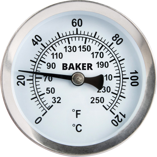 Pipe Surface Thermometer, Non-Contact, Analogue, 32-250°F (0-120°C) OSI Industrial Sales