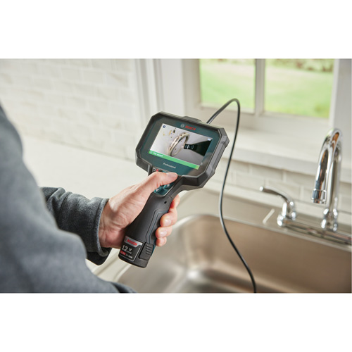 12V Max Professional Handheld Inspection Camera, 4" Display OSI Industrial Sales