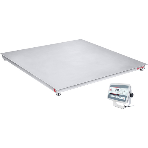 Balance de plancher lavable DEFENDER 5000, Capacit&eacute; de 2500 lb, 36" la x 36" lo OSI Industrial Sales