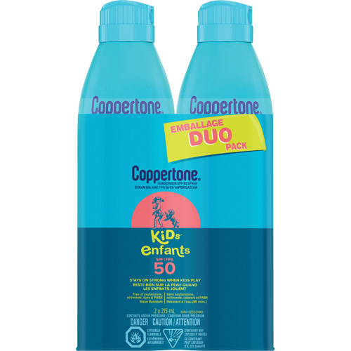 Kids Water Resistant Sunscreen, SPF 50, Aerosol OSI Industrial Sales