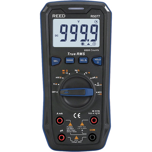 True RMS 1000V Digital Multimeter, AC/DC Voltage, AC/DC Current OSI Industrial Sales