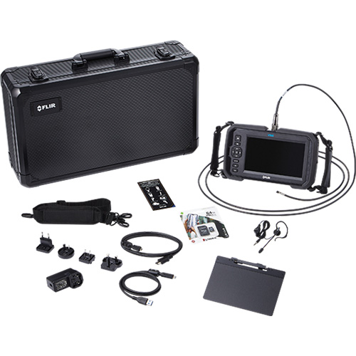 High-Performance Videoscope Kit with Dual HD Camera & Long Camera Probe, 1280" L x 720" W Display, 1024 x 600 pixels, 4.9 mm (0.19") Camera Head OSI Industrial Sales