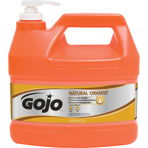 Natural Orange Hand Cleaner, Cream, 3.78 L, Jug, Citrus/Orange OSI Industrial Sales