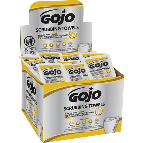 Scrubbing Towels, 80 Wipes, 12-1/4" x 10-1/2" OSI Industrial Sales