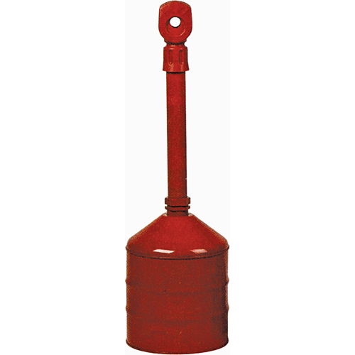 Heavy-Duty Butt Cans, Free-Standing, Steel, 5 US gal. Capacity, 38-1/2" Height OSI Industrial Sales