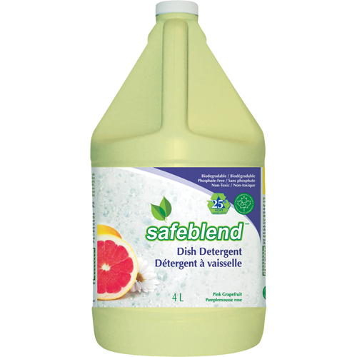 Dish Detergent, Liquid, 4 L, Pink Grapefruit OSI Industrial Sales